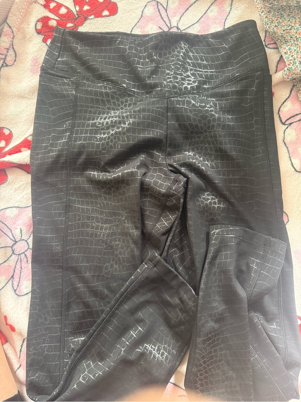 Pink Sport Leggings Large